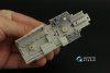 Quinta Studio QDS-32157 F-15C Late/F-15J late 3D-Printed & coloured Interior on decal paper (Tamiya) (small version) 1/32